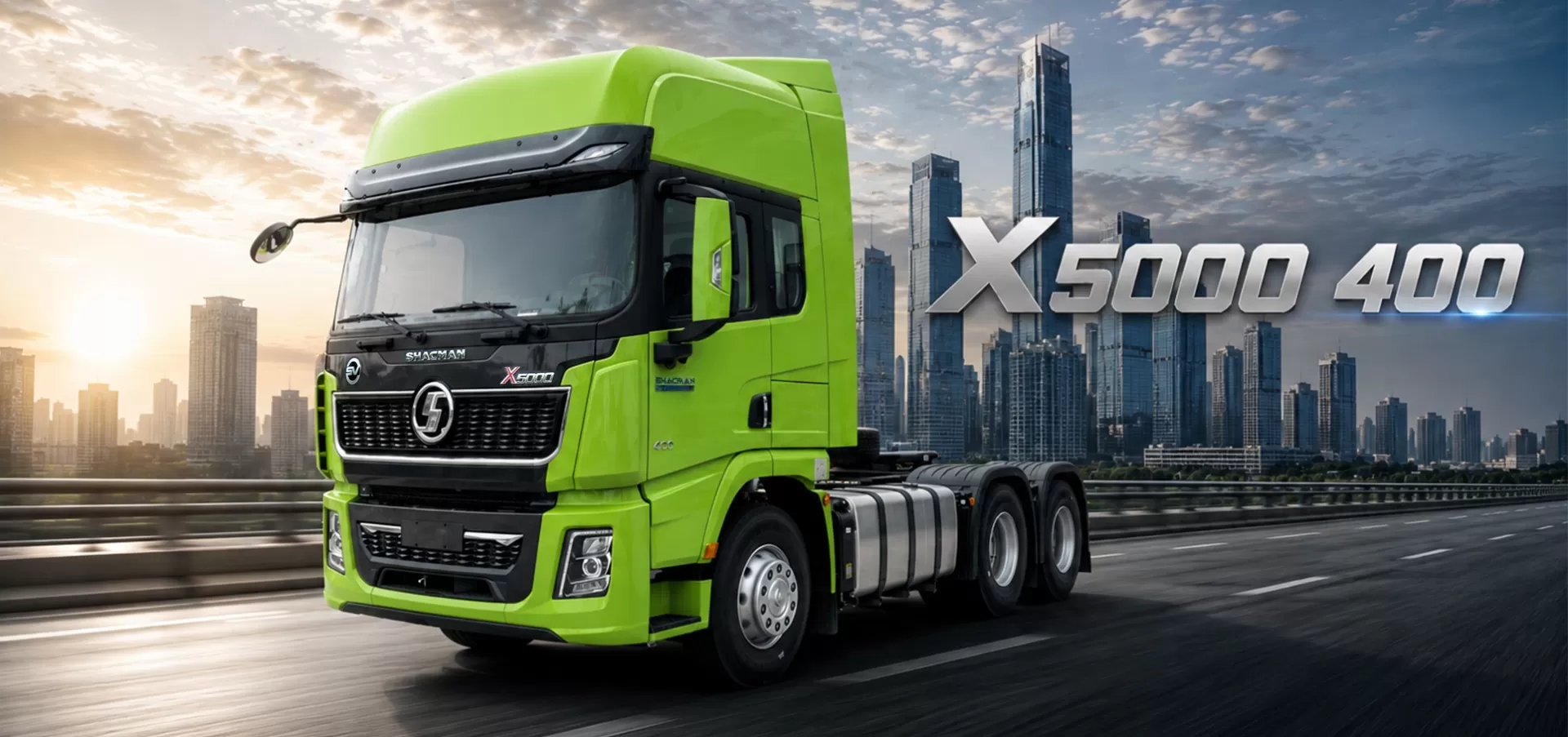 Xe đầu kéo X5000 - 400HP