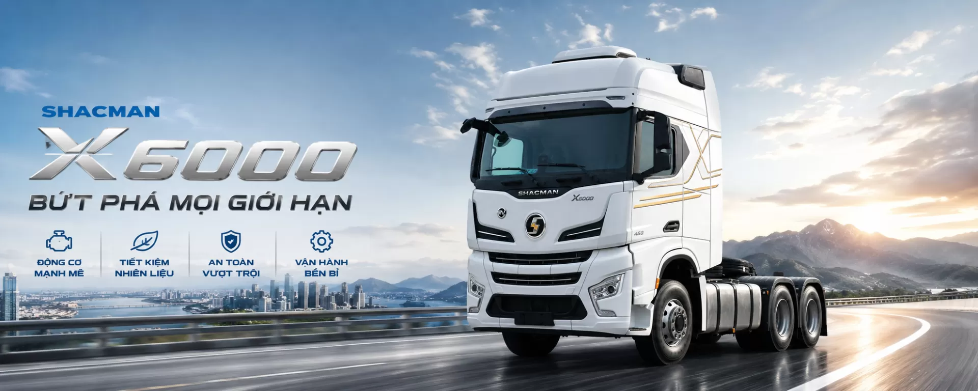 Xe Đầu Kéo Shacman X6000: 