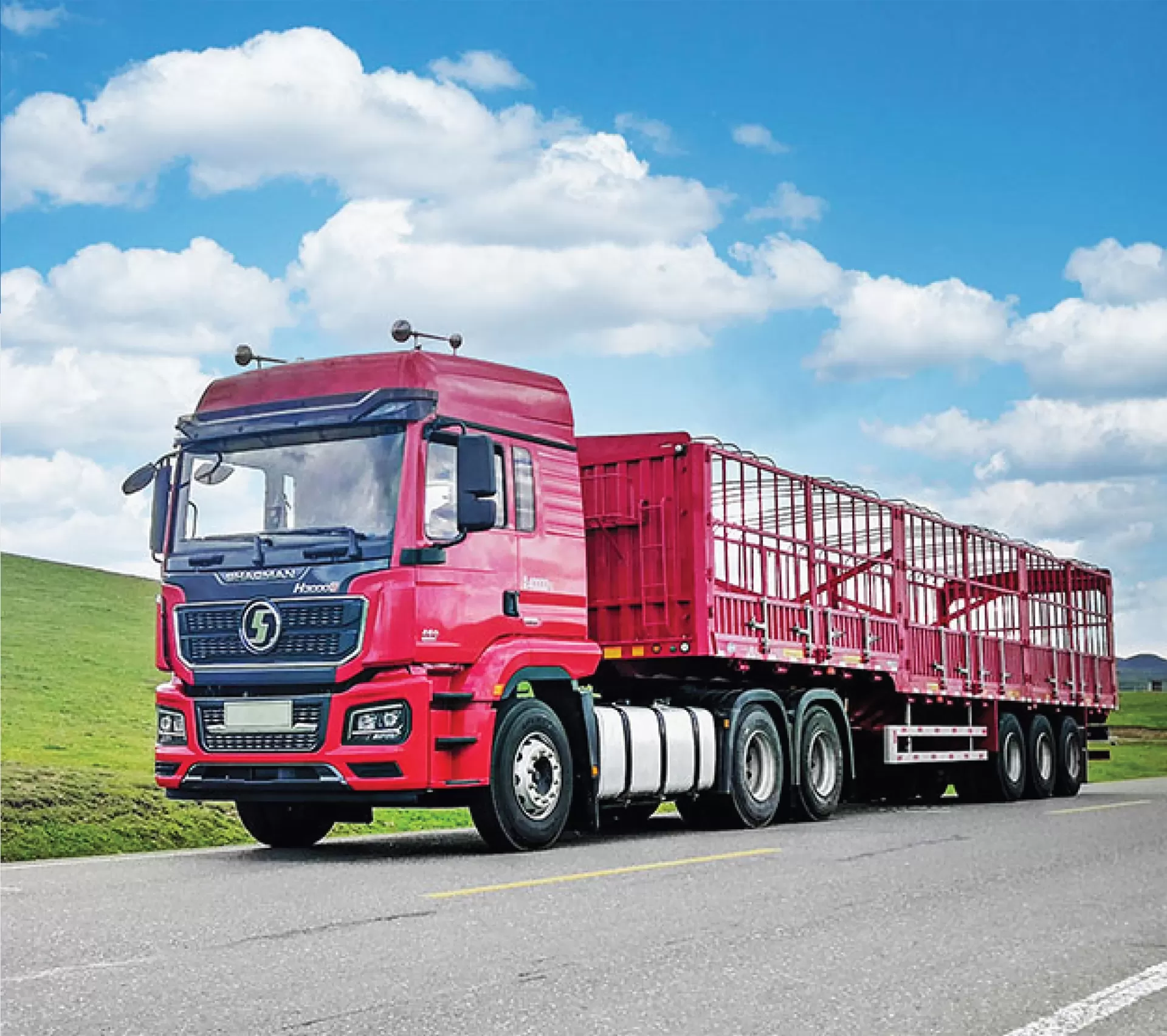 XE ĐẦU KÉO SHACMAN H3000S 6X4 WEICHAI 460HP CẦU DẦU